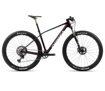 ORBEA Alma M TEAM S Red Wine Carbon View - Carbon Raw  click to zoom image