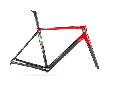 COLNAGO C68 Disc Carbon Frameset Black Red Italy click to zoom image