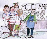 'Sorry... we cannee fix yir brakes, so we fitted a bike bell insteed!'