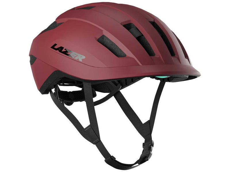 LAZER Compact KinetiCore, Matt Garnet Red, Uni-Adult Matt Red click to zoom image