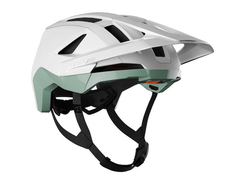 LAZER Impala KinetiCore Helmet, Matt White Mint click to zoom image