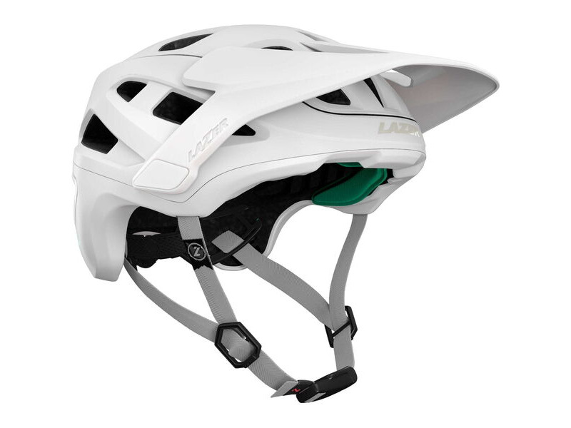 LAZER Jackal KinetiCore Helmet, Matt white click to zoom image