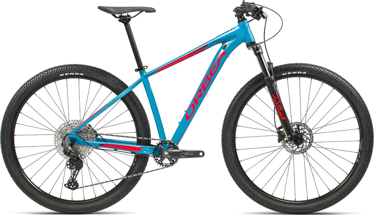 Orbea blue top bike