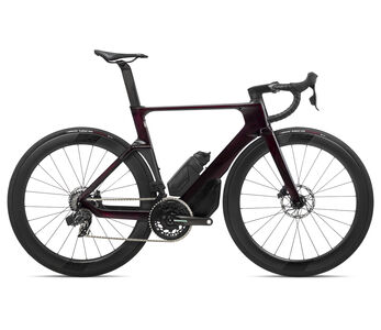 ORBEA Orca Aero M21eLtd 47 Wine Red Carbon View - Carbon Raw  click to zoom image