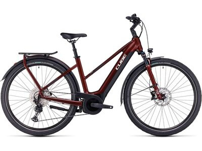 CUBE Touring Hybrid Exc 625 Womens Red/white