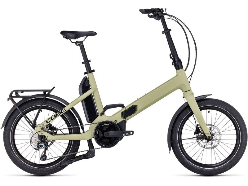 CUBE Fold Sport Hybrid 500 Green/black 2023 20" click to zoom image