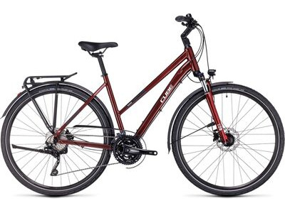 CUBE Touring Exc Womens Red/white 2023