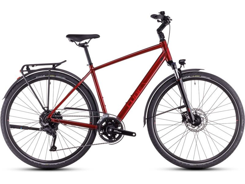 CUBE Touring Pro Maroon/pearl 2025 click to zoom image