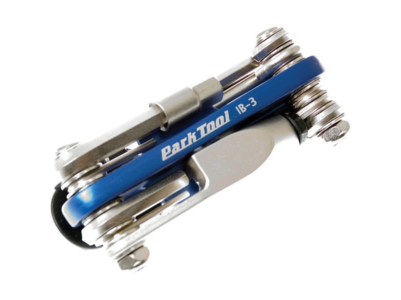 PARK TOOL IB-3 I-Beam Mini Fold-Up Hex Chain Tool Screwdriver & Star-Shaped Wrench click to zoom image