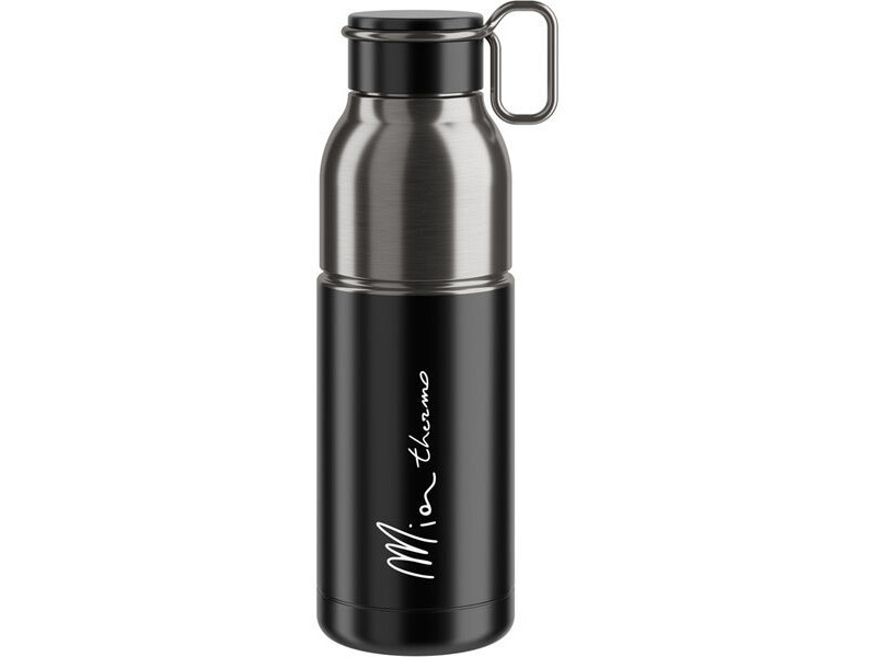 ELITE Mia Thermo stainless steel vacuum bottle 550 ml black / silver - 12 hours therma click to zoom image
