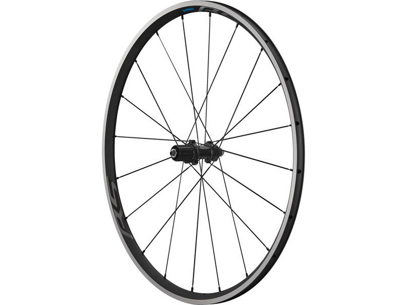 SHIMANO WH-RS300 clincher wheel, 9/10/11-speed, 130 mm Q/R axle, rear, black click to zoom image