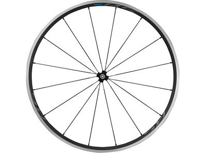 SHIMANO WH-RS300 clincher wheel, 100 mm Q/R axle, front, black