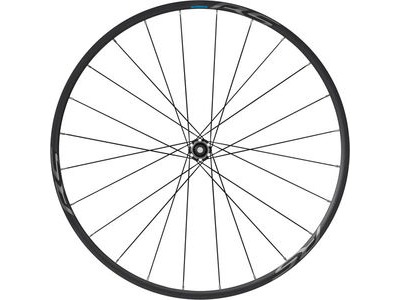 SHIMANO WH-RS370 tubeless compatible clincher wheel, 12 x 100 mm thru axle, front, black