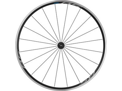 SHIMANO WH-RS100 clincher wheel, 100 mm Q/R axle, front, black