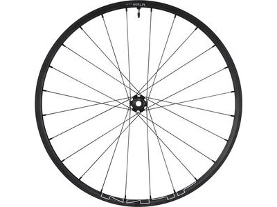 SHIMANO WH-MT600 tubeless compatible wheel, 27.5 in, 15 x 110 mm axle, front, black