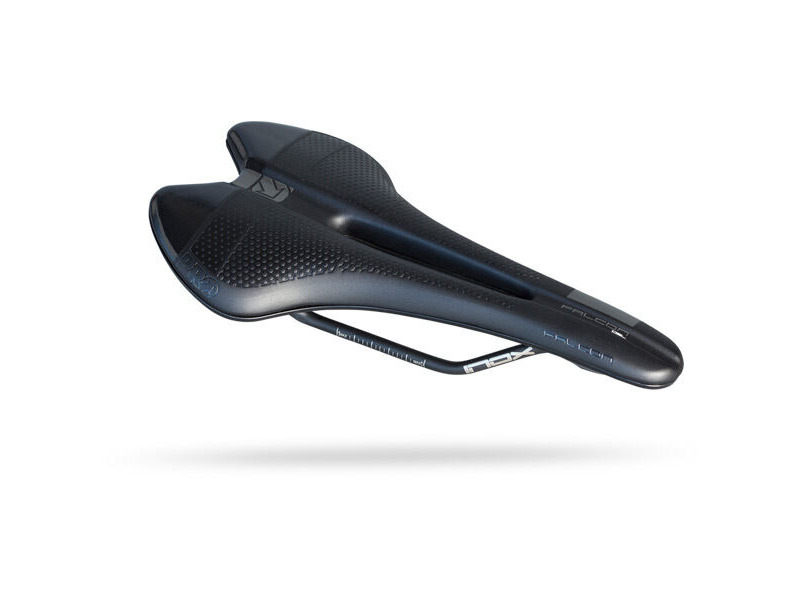 PRO Falcon gel saddle, hollow rail, 152mm, black click to zoom image