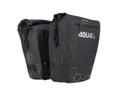 OXFORD Aqua V 32 Double Pannier Bag Black click to zoom image