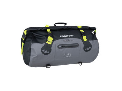 OXFORD Aqua T-50 Roll Bag - Black/Grey/Fluo click to zoom image