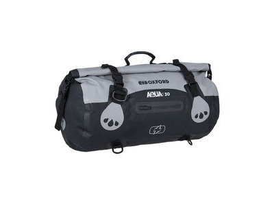 OXFORD Aqua T-30 Roll Bag - Black/Grey click to zoom image