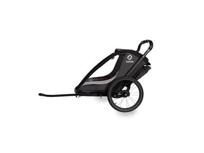 HAMAX Cocoon Child Bike Trailer Grey/Black