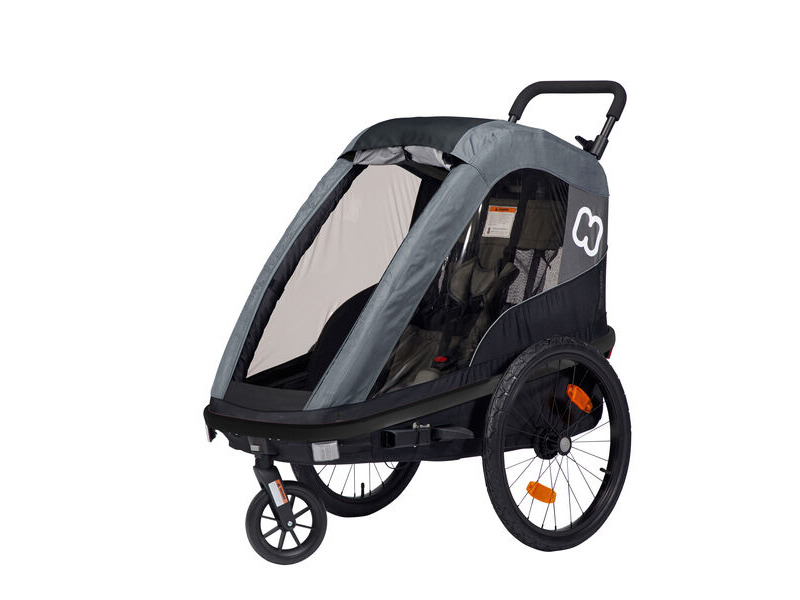 HAMAX Avenida One Child Bike Trailer Blue Single click to zoom image