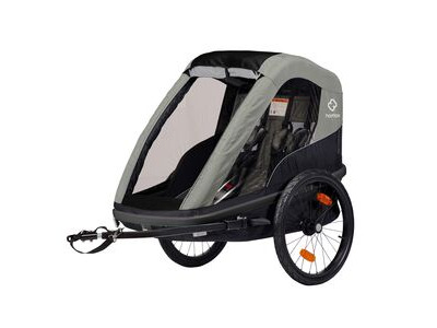 HAMAX Avenida One Child Bike Trailer Olive Green Single