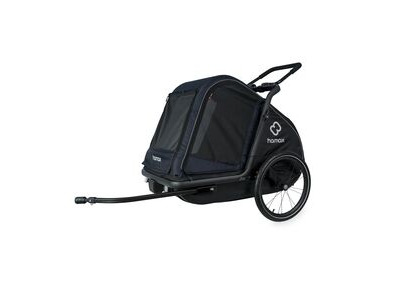 HAMAX Pluto Dog Trailer Large Navy Large