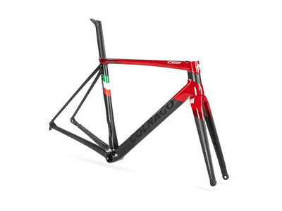 COLNAGO C68 Disc Carbon Frameset Black Red Italy  click to zoom image