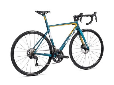 COLNAGO V3 Disc Ultegra Di2 12 Speed Blue 45 Blue/Gold  click to zoom image