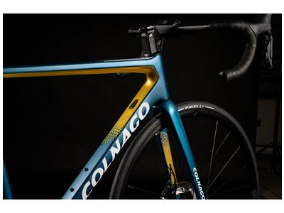 COLNAGO V3 Disc Ultegra Di2 12 Speed Blue 48 Blue/Gold  click to zoom image