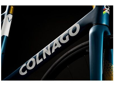 COLNAGO V3 Disc Ultegra Di2 12 Speed Blue 54 Blue/Gold  click to zoom image
