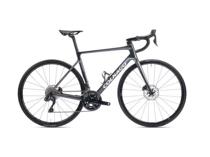 COLNAGO V4 Disc 2025 Complete Road Bike Ultegra Di2 12 Speed Black Grey, VDDK click to zoom image