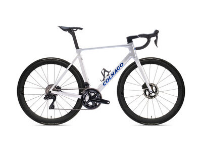 COLNAGO V5rs Disc 2025 Carbon Road Complete Bike Dura Ace Di2 White Blue