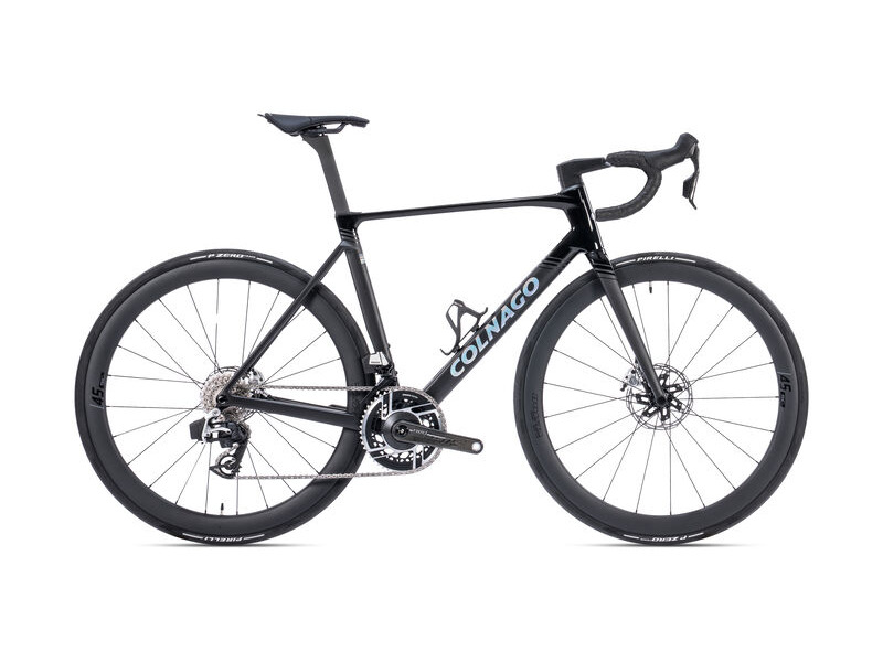 COLNAGO V5rs Disc 2025 Carbon Road Complete Bike Dura Ace Di2 Black Grey click to zoom image