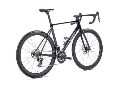COLNAGO V5rs Disc 2025 Carbon Road Complete Bike Ultegra Di2 Black Grey click to zoom image
