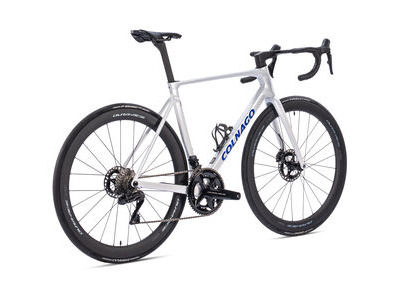 COLNAGO V5rs Disc 2025 Carbon Road Complete Bike Ultegra Di2 White Blue click to zoom image