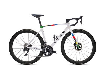 COLNAGO V5rs Disc 2025 Carbon Road Complete Bike Ultegra Di2 White World Champ