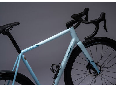COLNAGO Steelnovo Steel Road Frame Set Light Blue click to zoom image