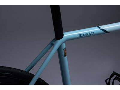 COLNAGO Steelnovo Steel Road Frame Set Light Blue click to zoom image