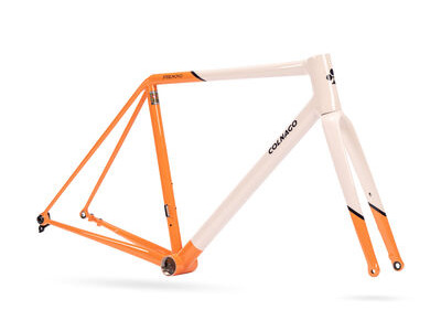 COLNAGO Steelnovo Steel Road Frame Set Orange White