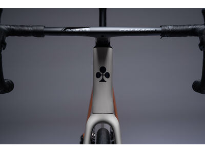 COLNAGO Steelnovo Steel Road Frame Set Orange White click to zoom image