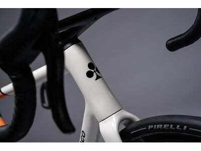 COLNAGO Steelnovo Steel Road Frame Set Orange White click to zoom image