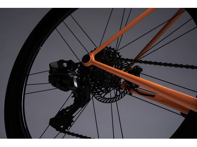COLNAGO Steelnovo Steel Road Frame Set Orange White click to zoom image