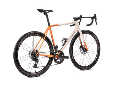 COLNAGO Steelnovo Steel Road Frame Set Orange White click to zoom image
