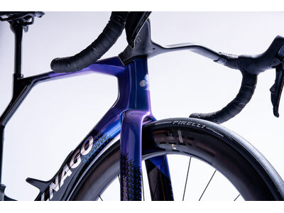 COLNAGO Y1RS Disc 2025 Carbon TT Aero Frameset Blue & Black click to zoom image