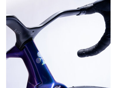 COLNAGO Y1RS Disc 2025 Carbon TT Aero Frameset Blue & Black click to zoom image