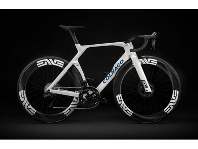 COLNAGO Y1RS Disc 2025 Carbon TT Aero Frameset White & Blue Decal