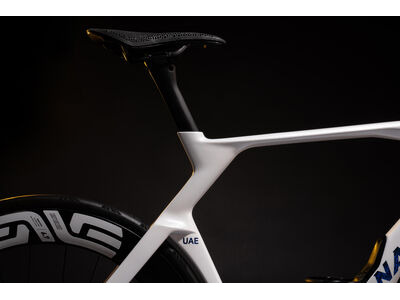 COLNAGO Y1RS Disc 2025 Carbon TT Aero Frameset White & Blue Decal click to zoom image