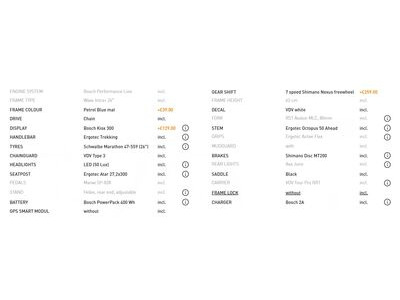 VELO DE VILLE AEB 800 Classic XS click to zoom image