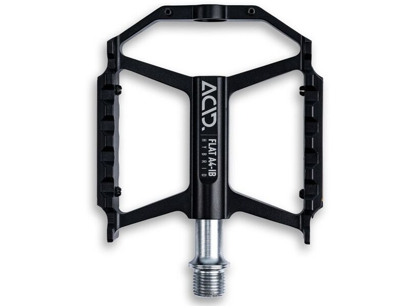 ACID PEDALS FLAT A4-IB HYBRID BLACK click to zoom image